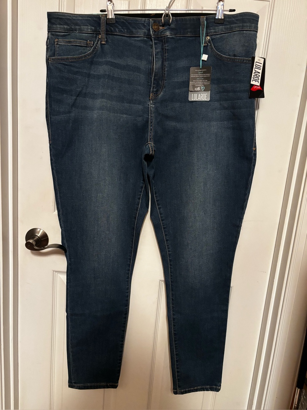 NWT Lularoe Skinny Fit Denim Jeans Size 40